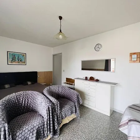 Апартаменты T1 Avec Balcon A Cambo-les-bains, Parking Inclus, 2 Couchages - Fr-1-495-16 *