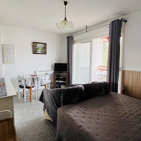 T1 Avec Balcon A Cambo-les-bains, Parking Inclus, 2 Couchages - Fr-1-495-16